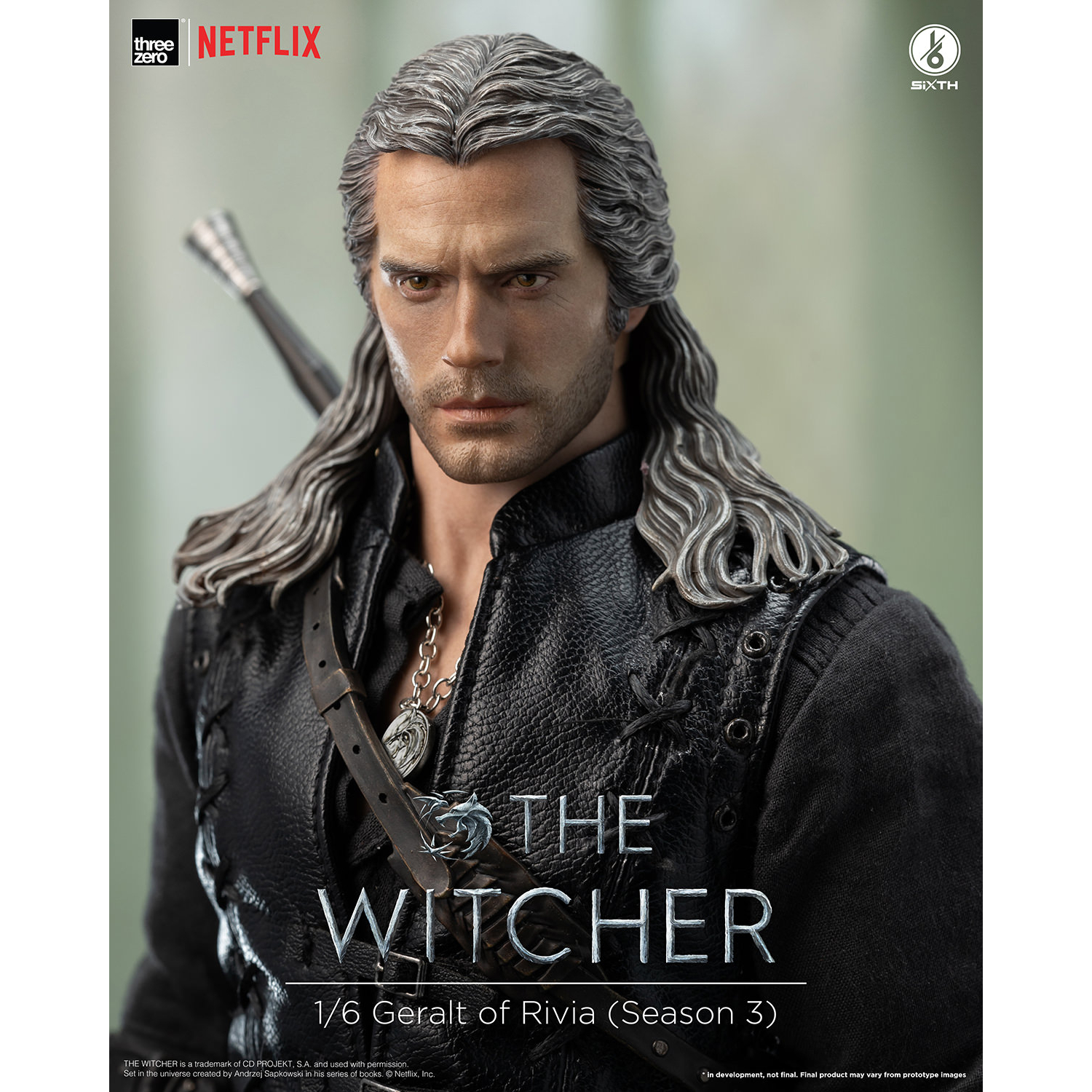 The Witcher Geralt of Rivia Season 3 1 6 Scale Figure Threezero