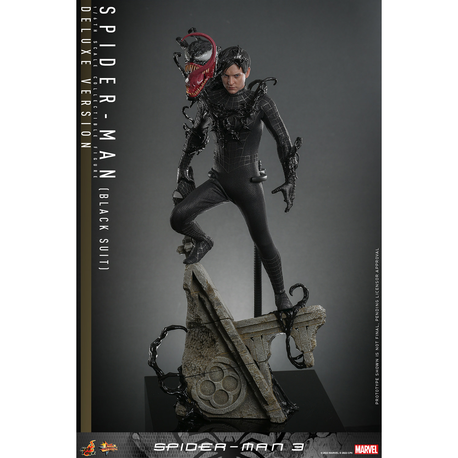 Marvel Spider-Man 3 Spider-Man (Black Suit) Deluxe Version
