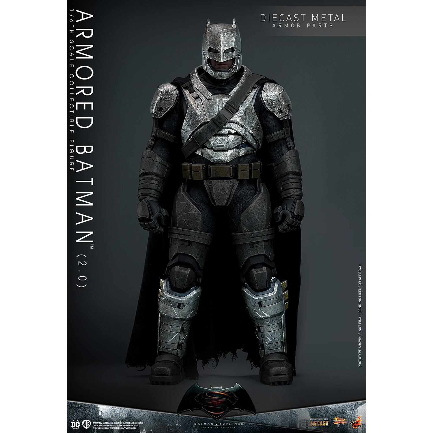 DC Armored Batman (2_0) 1:6 Scale Figure Hot Toys 913300 MMS742D62