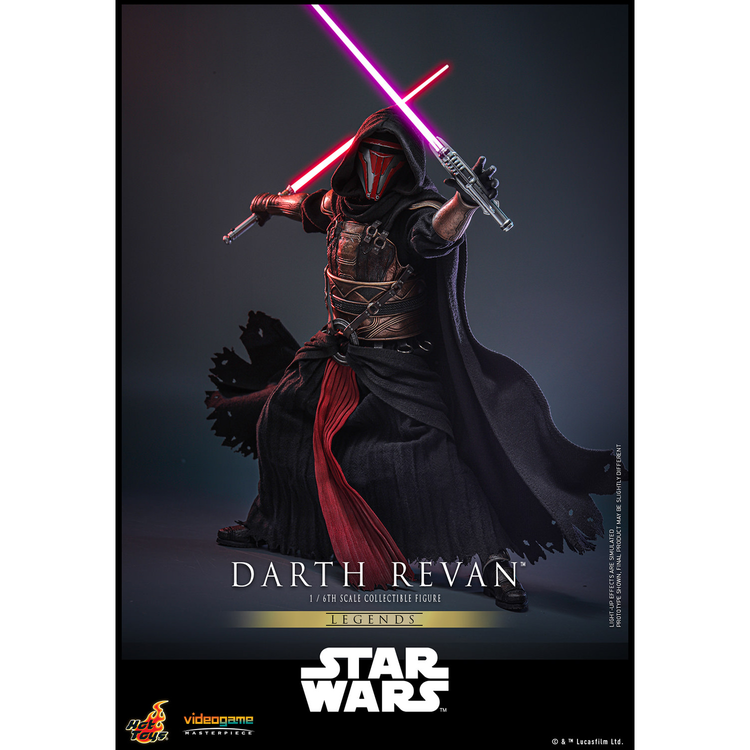 Star Wars Darth Revan 1:6 Scale Figure Hot Toys 913303 VGM62