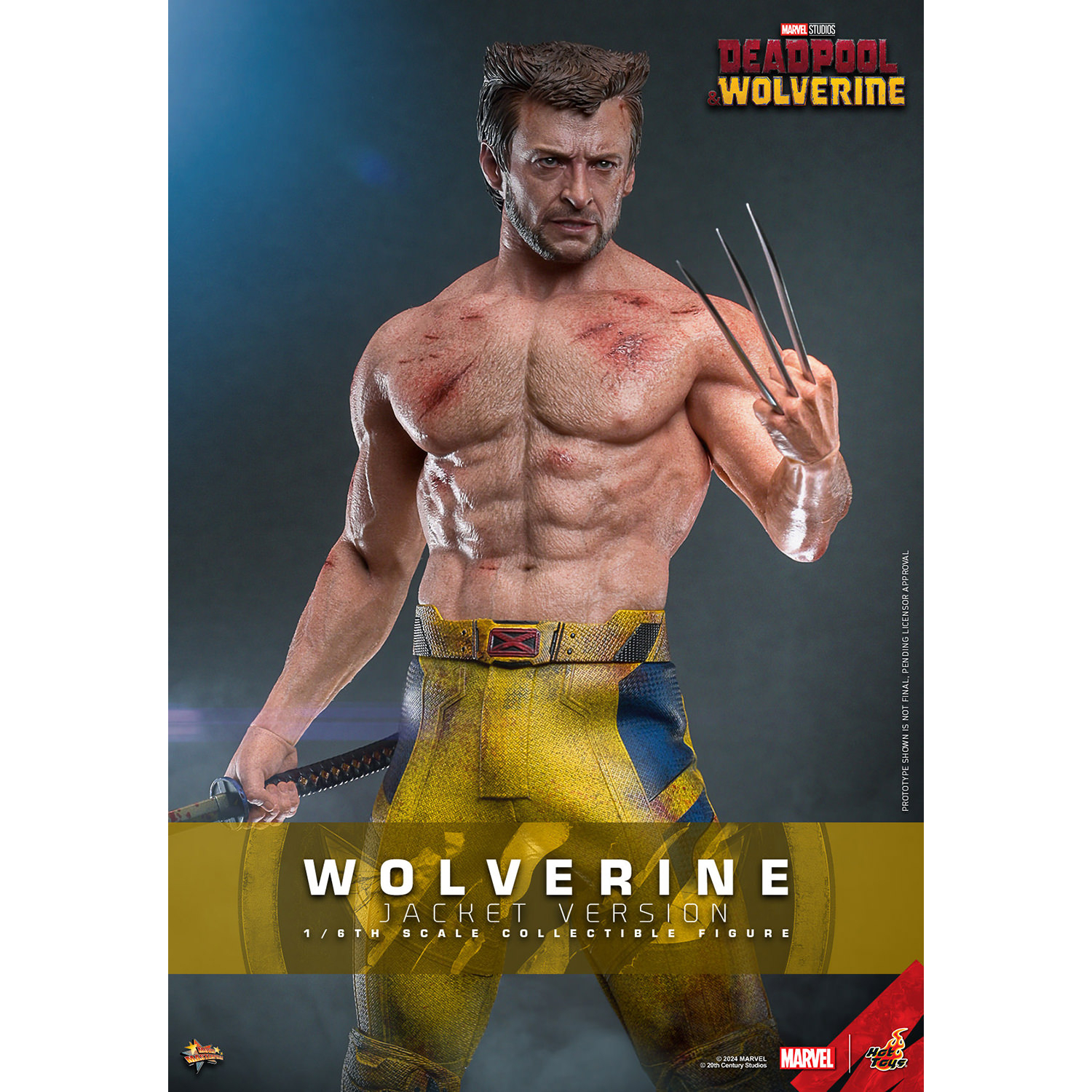 Marvel Wolverine (from Deadpool & Wolverine movie) 1:6 TVA JACKET