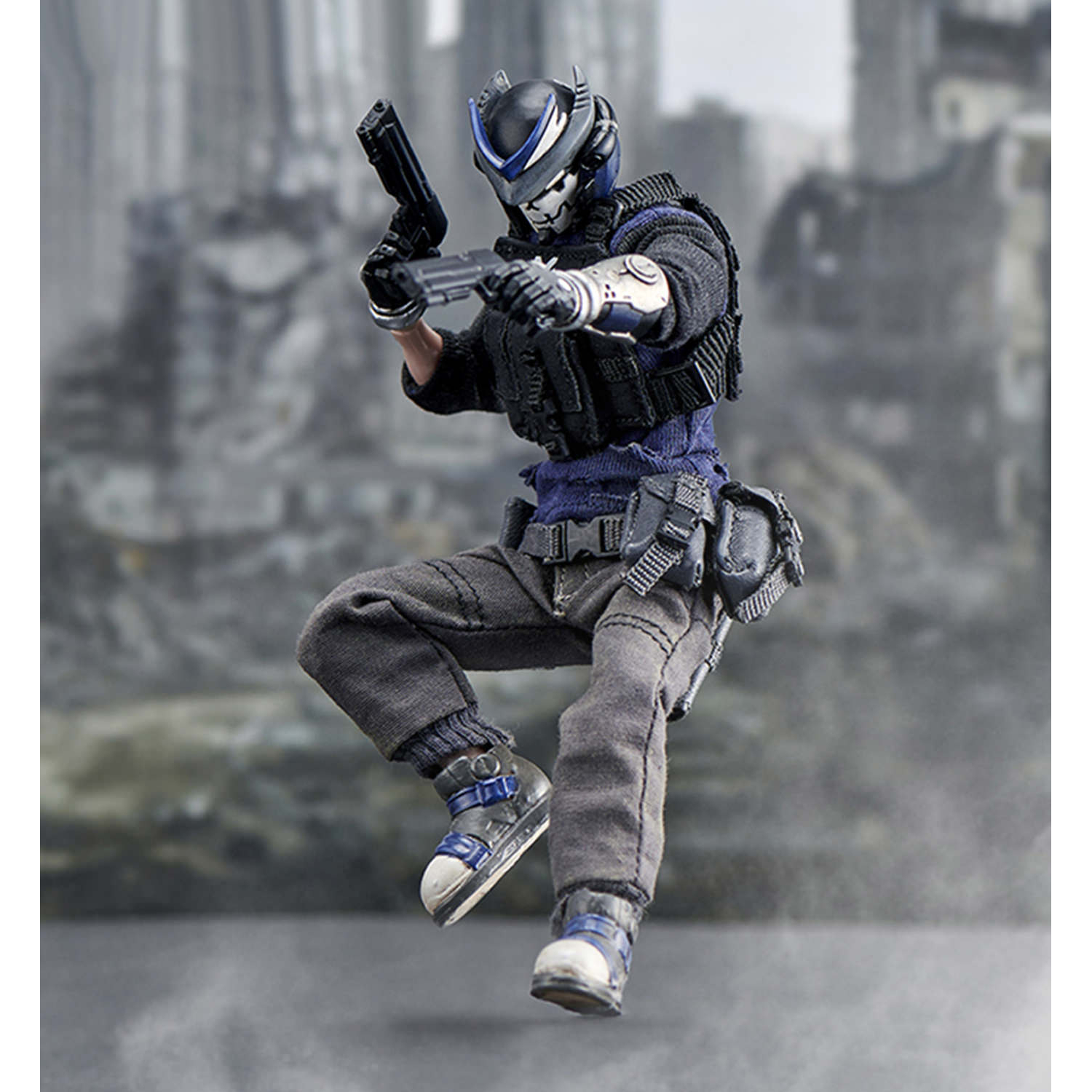 ミリタリー DEVILTOYS MWR BULLETPUNK CARBINE 1/12 MWR Bulletpunk Universe』 – CARBINE FROST BREAKER
