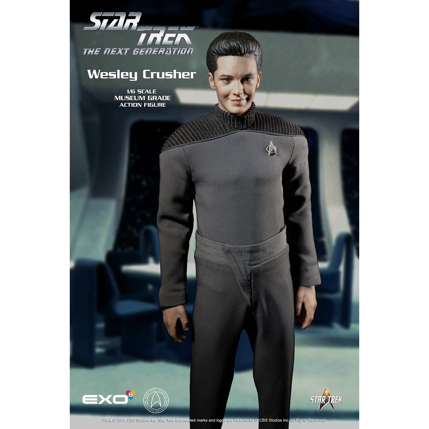 Star Trek: The Next Generation Wesley Crusher 1:6 Scale