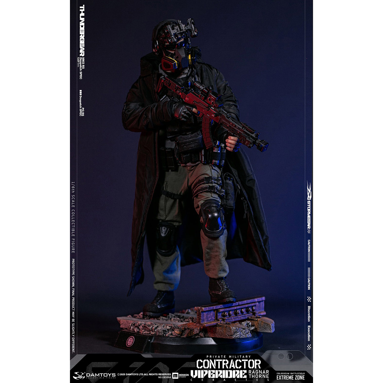 Extreme Zone Military Contractor Ragnar Thorne 1:6 Scale Figure