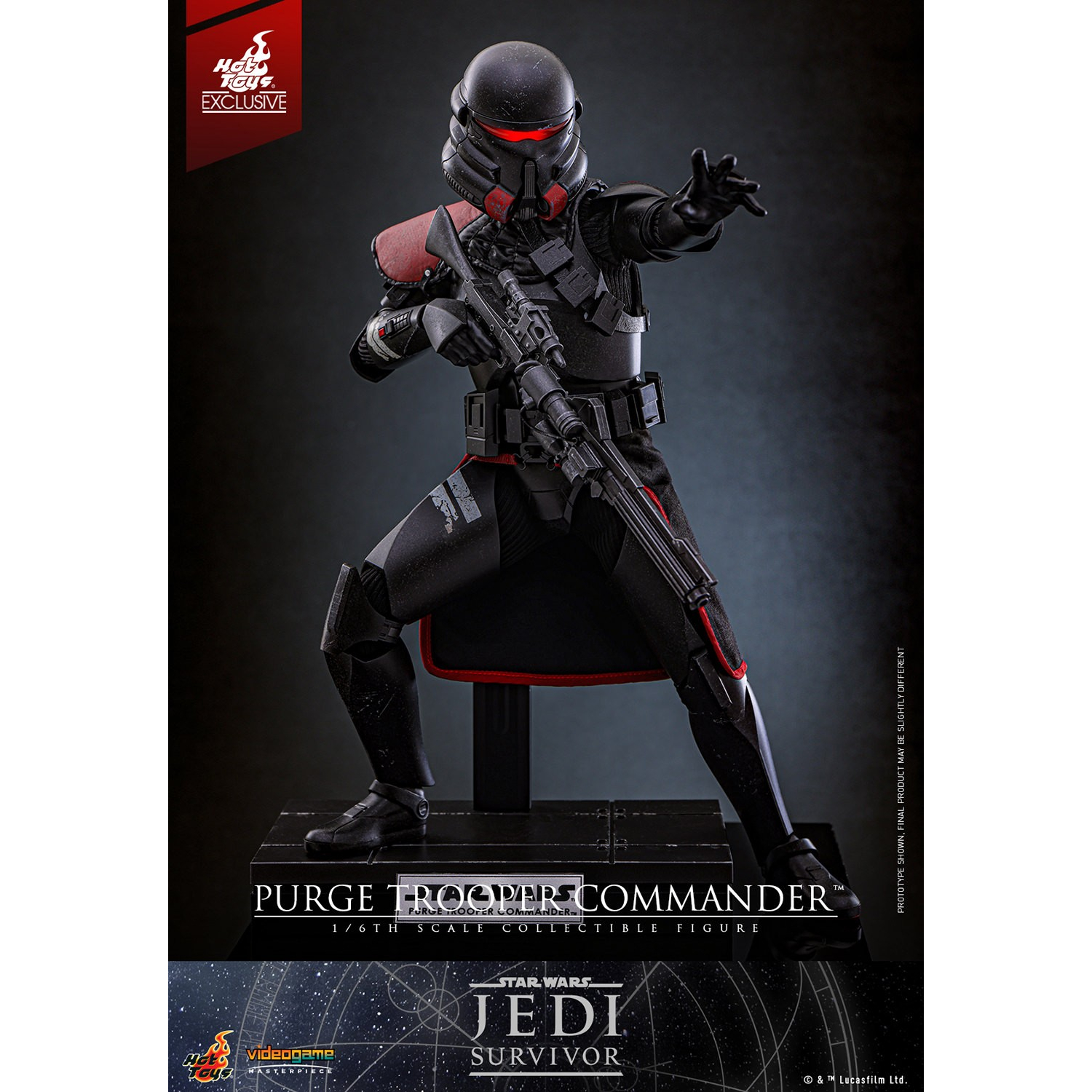 新品未開封 ホットトイズ PURGE TROOPER COMMANDER Purge Trooper Commander Sixth Scale Figure by Hot Toys