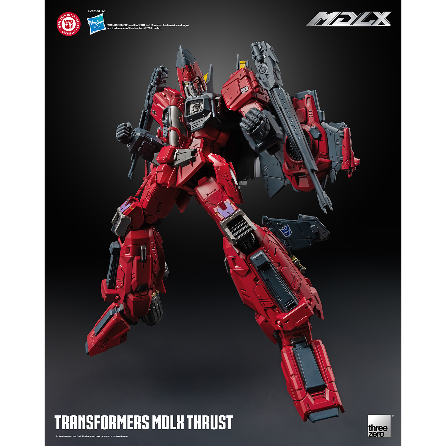 Transformers Thrust MDLX 8-inch Action Figure Threezero