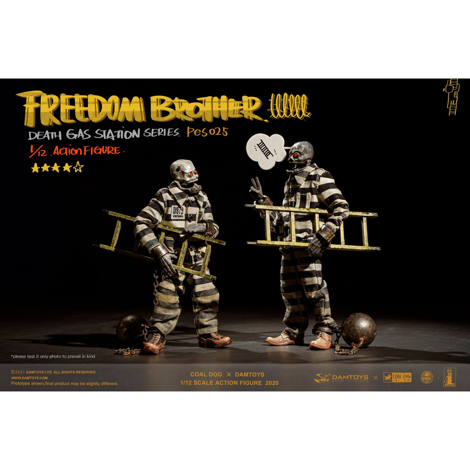 Coal Dog - Freedom Brothers 1:12 Scale Action Figures