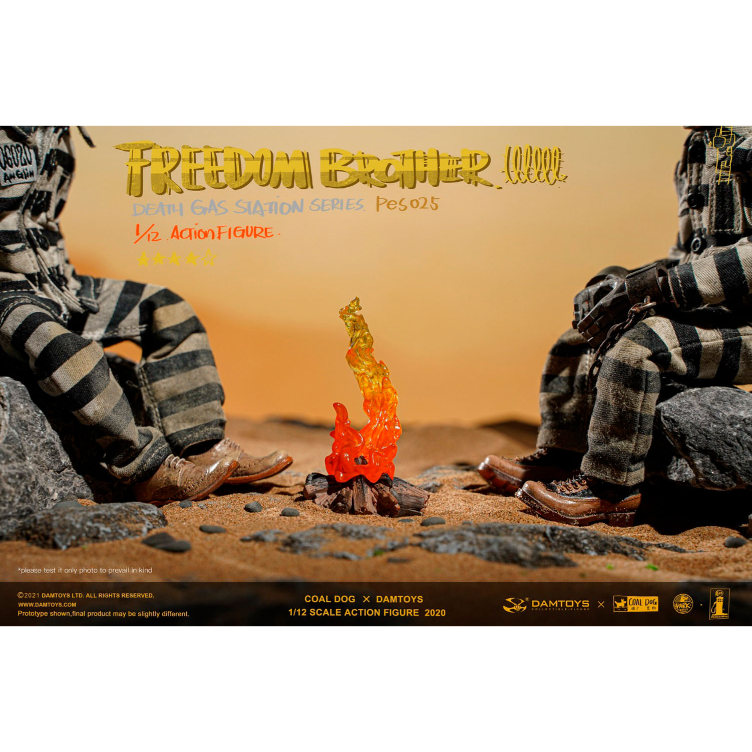 Coal Dog - Freedom Brothers 1:12 Scale Action Figures