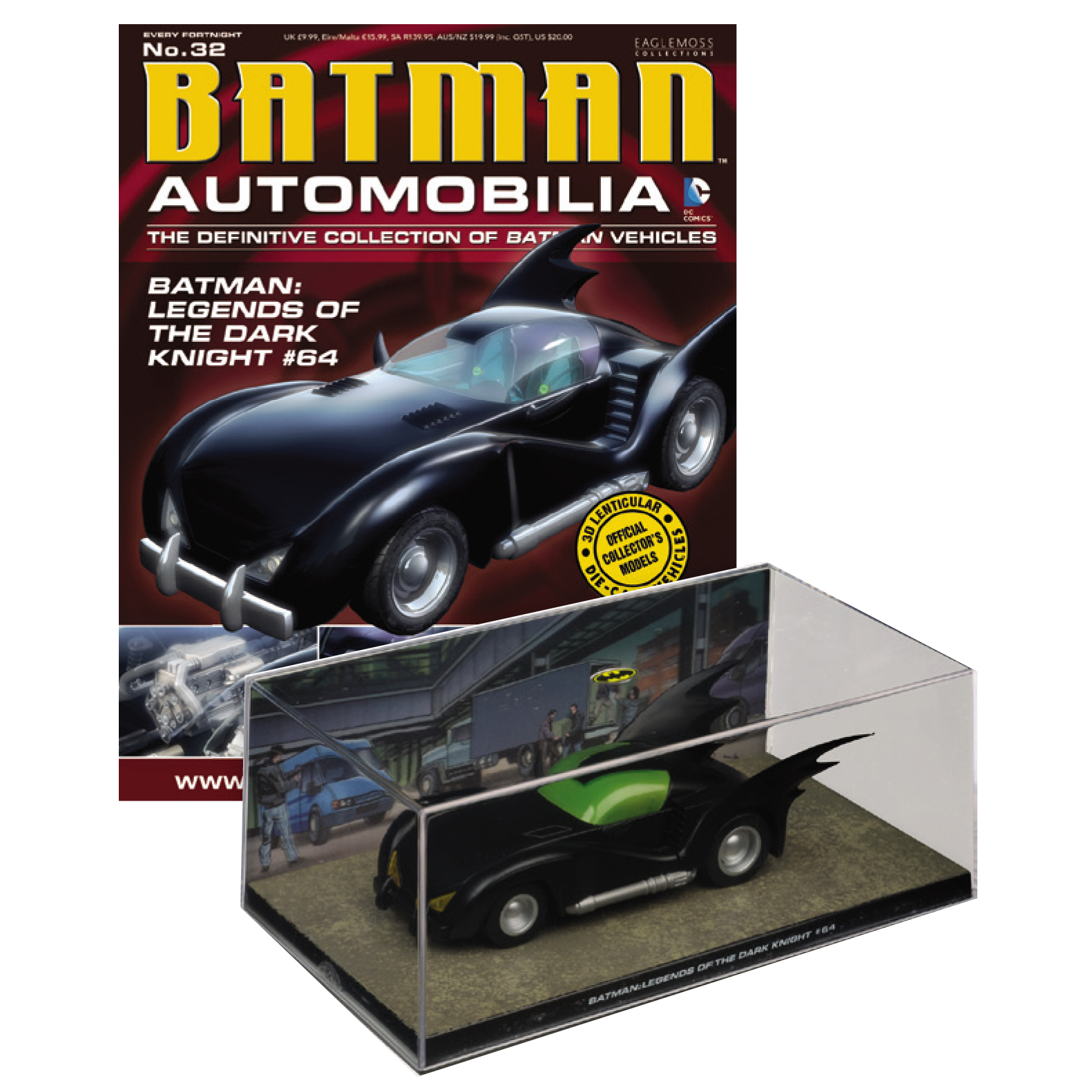 DC Batman Automobilia Figure Collection Mag 32 Legends of the Dark