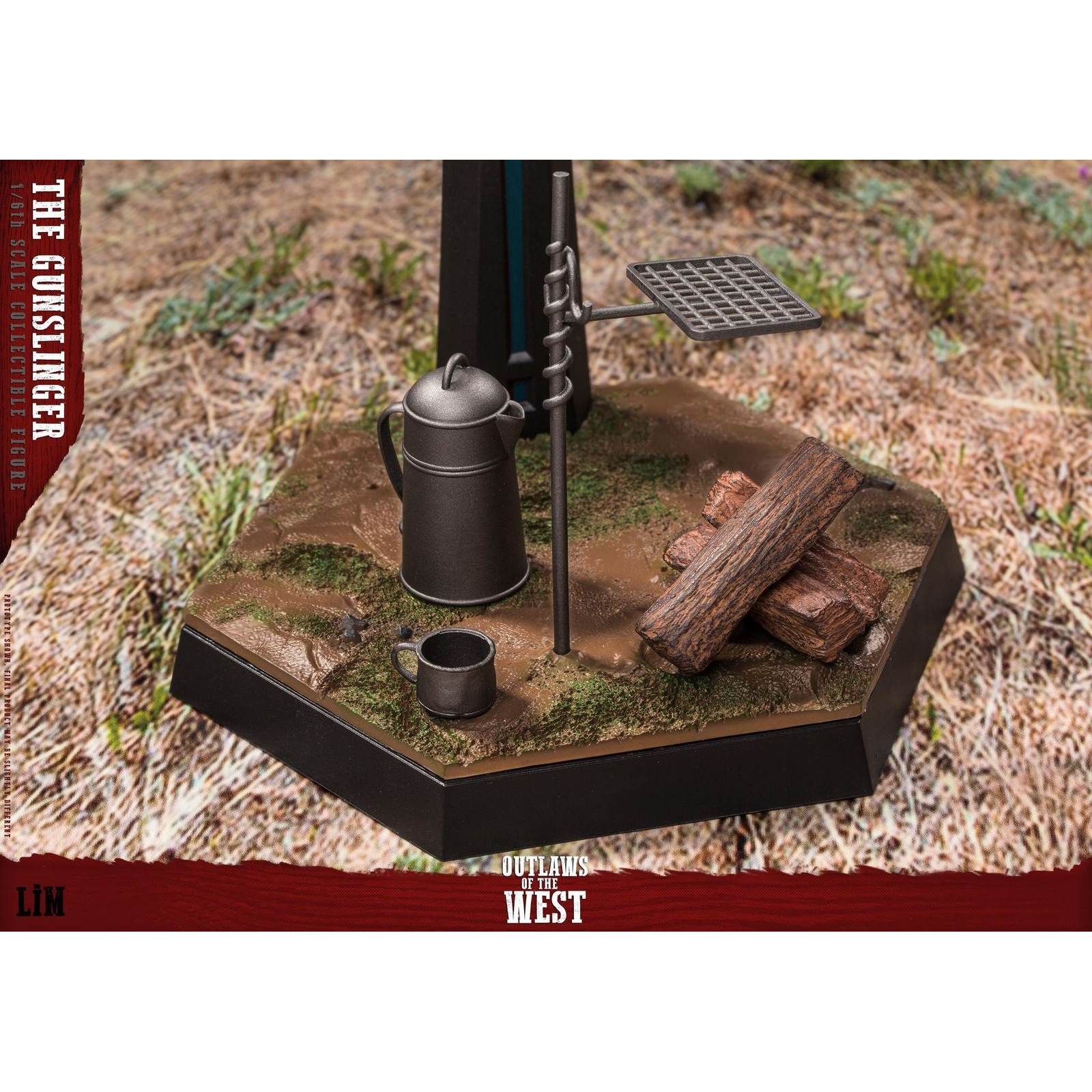 Outlaws of the West Gunslinger 1:6 scale figure LimToys LIM008