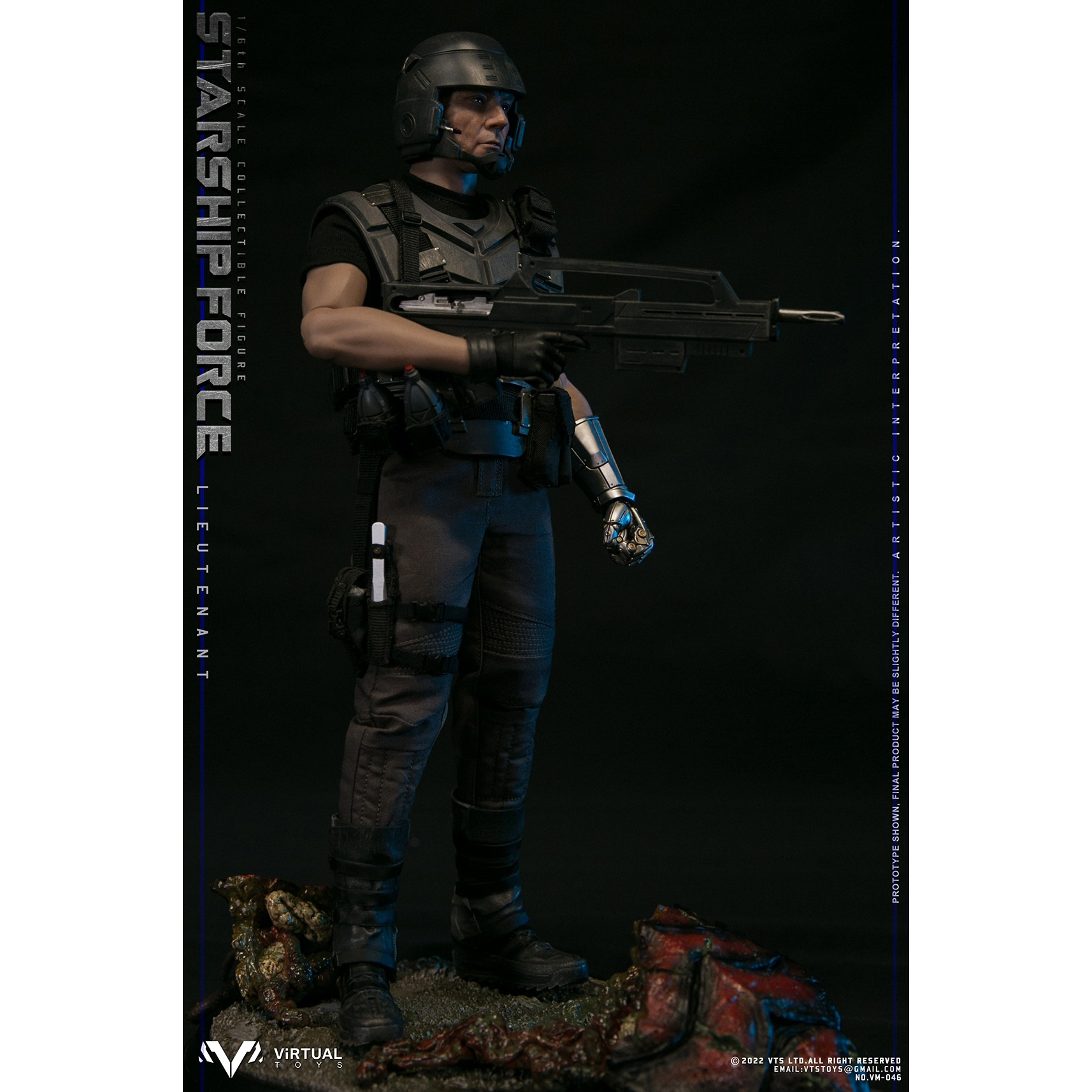 VIRTUAL TOYS COLLECTIBLE FIGURE WASTELAND RANGER 1/6スケール