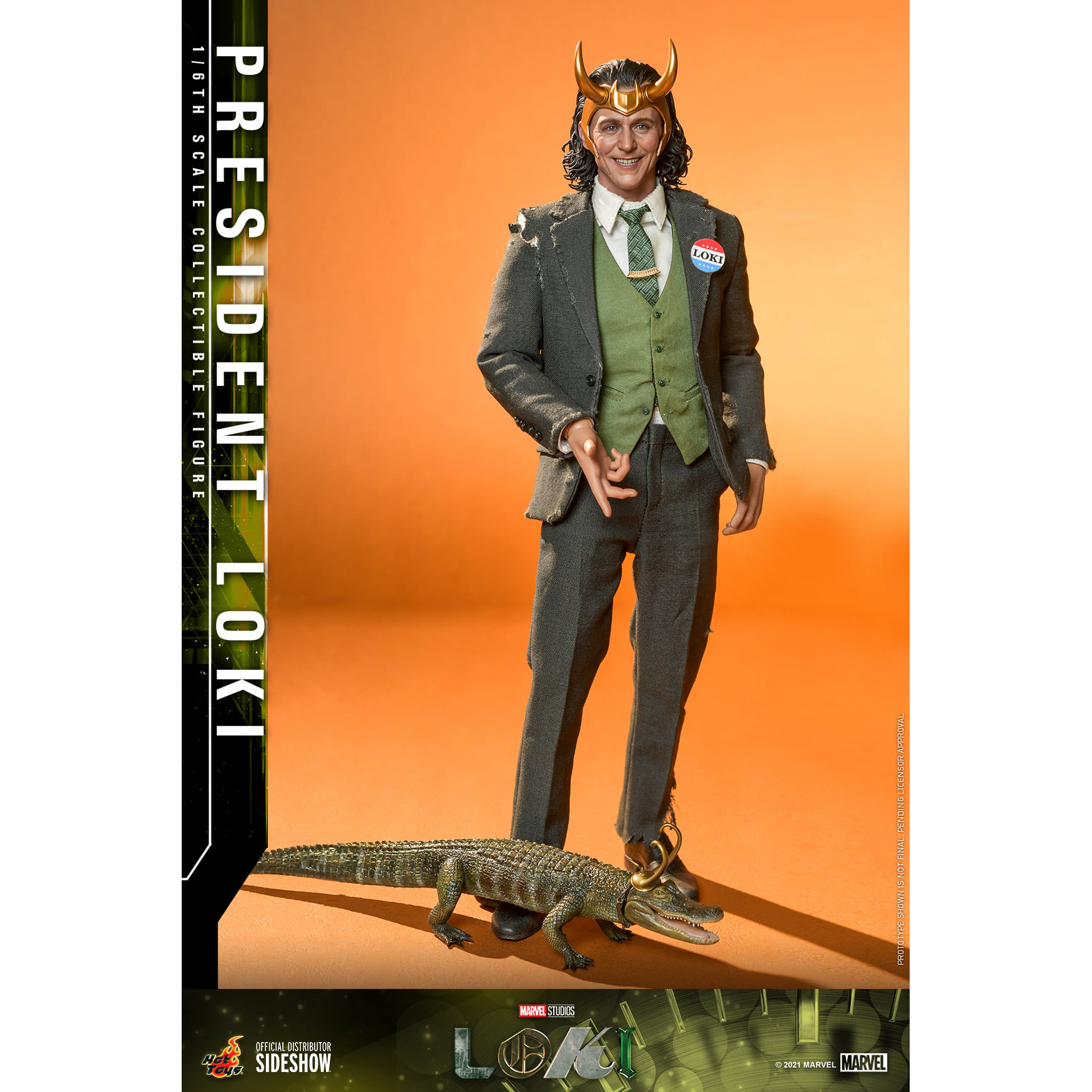 Marvel President Loki 1:6 Scale Figure Hot Toys 909392 TMS066