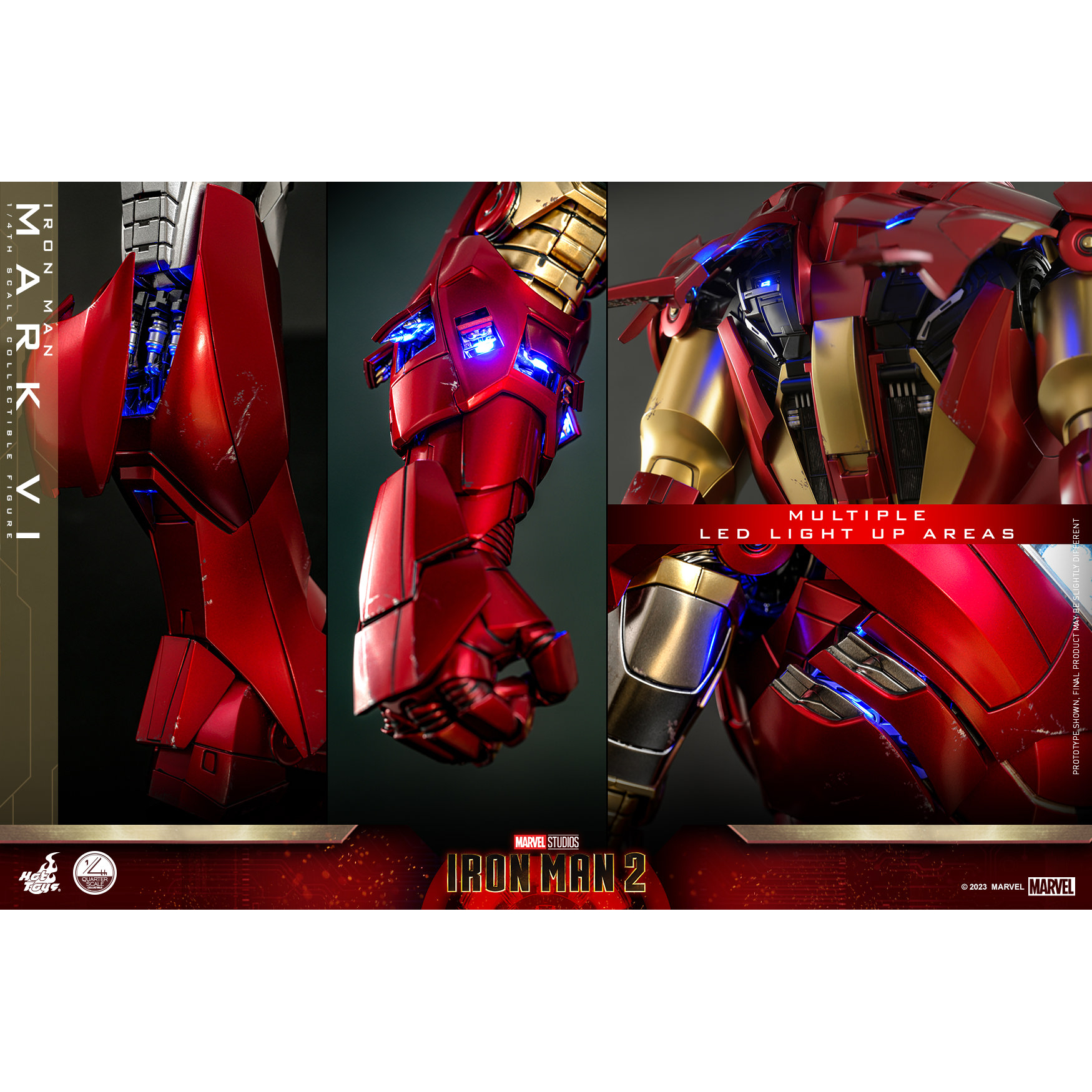 Marvel Iron Man 2 - Mark VI Quarter Scale Figure (1:4) Hot