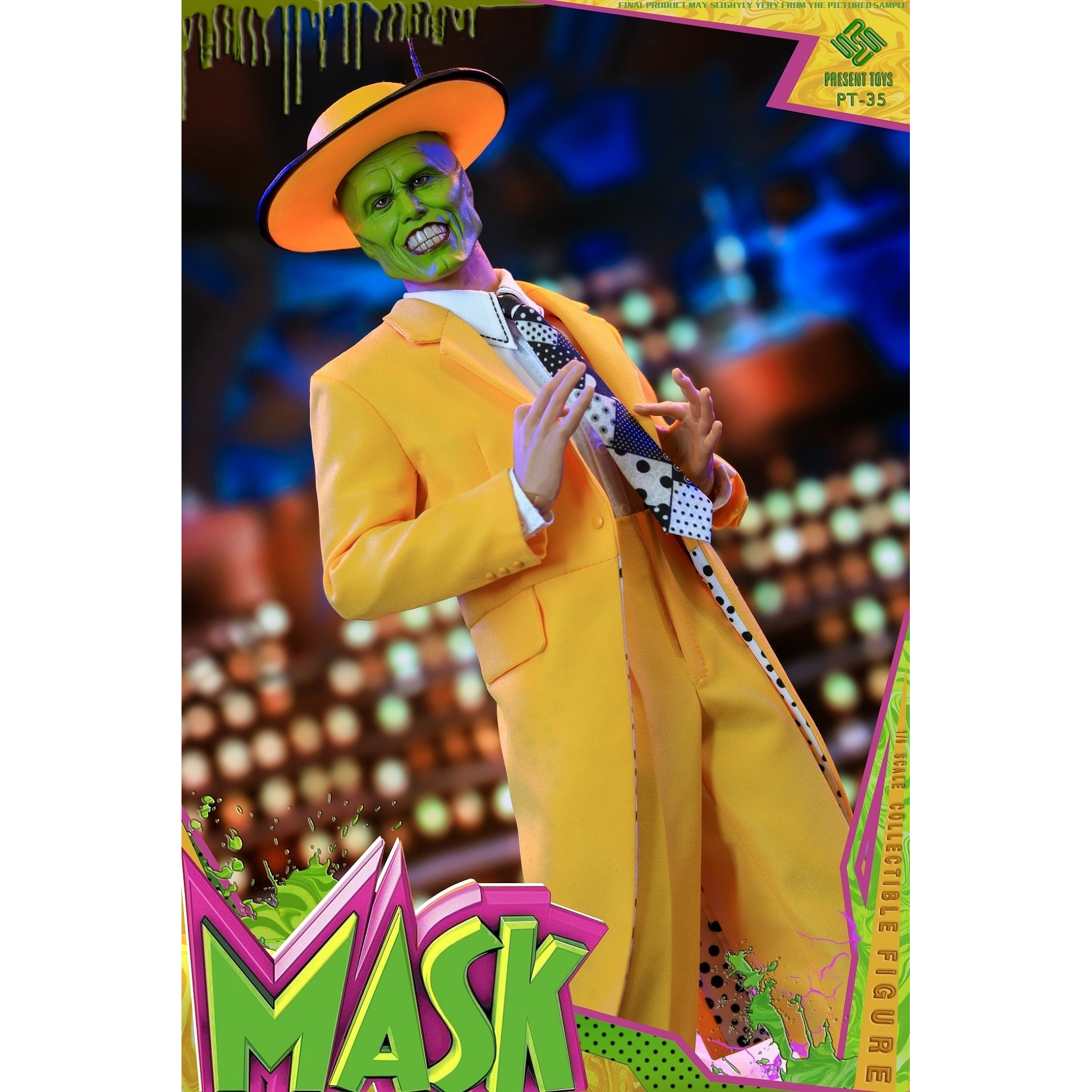 Mask 1:6 Scale Action Figure Present Toys PT-SP35