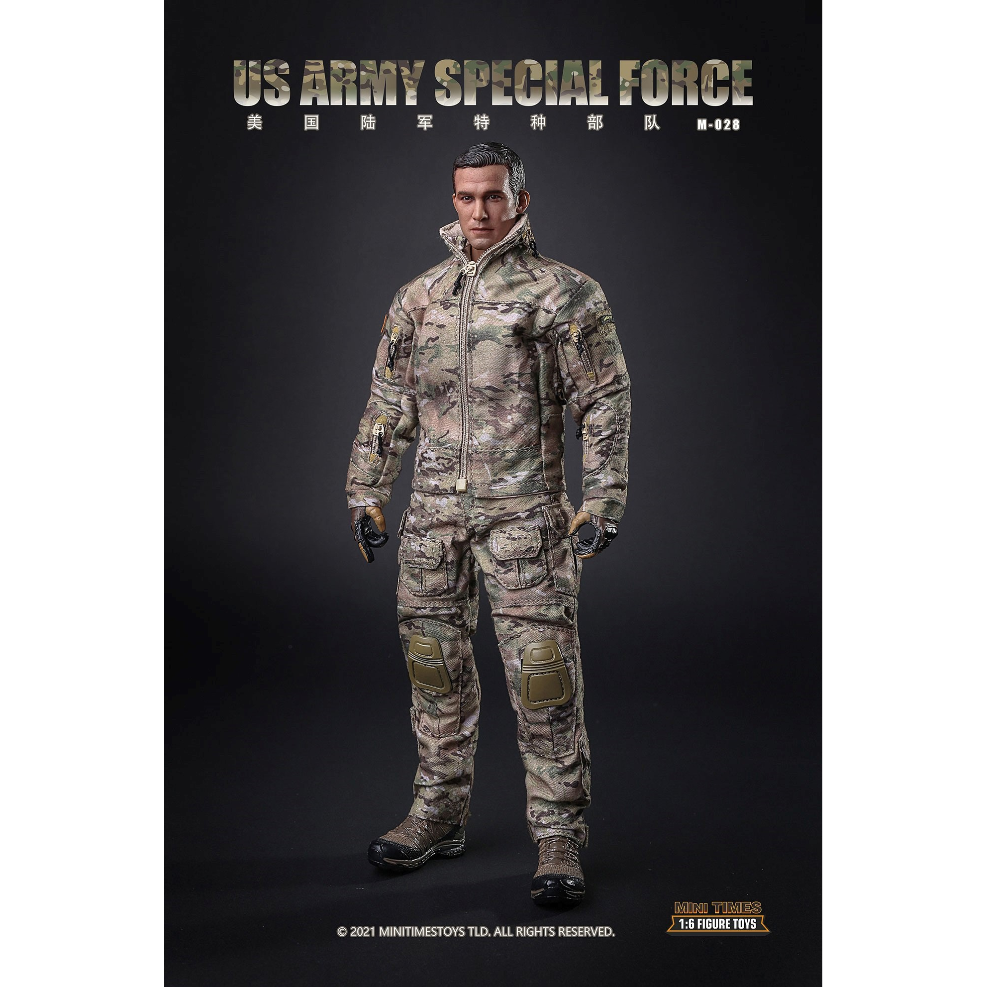 US Army Special Forces 1:6 Scale Action Figure MiniTimes M-028 US Army Special Forces 1:6 Scale Action Figure MiniTimes M-028
