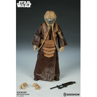 Star Wars Zuckuss bounty hunter figurine 1:6 Sideshow Collectibles 100316