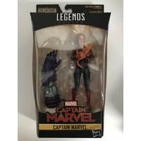 Marvel Legends Captain Marvel Kree Sentry BAF - Captain Marvel avec Manteau figurine échelle 6 pouces Hasbro