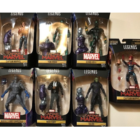 Marvel Legends Captain Marvel Kree Sentry BAF Series Set of 7 Figures