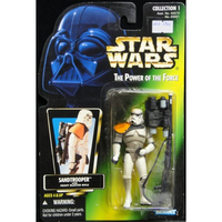 Star Wars Power of the Force - Sandtrooper with heavy blaster rifle Hasbro