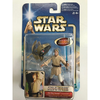 Star Wars Saga Attack of the Clone - collection 1 Obi-Wan Kenobi (Coruscant) figurine 3,75 pouces Hasbro 84854