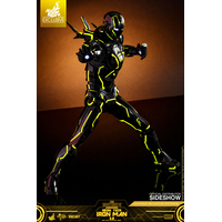 Neon Tech Iron Man 2_0 Diecast EXCLUSIF figurine 1:6 Hot Toys 904407 MMS523-D29