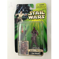 Star Wars Attack of the Clones - Zam Wesell Sneak Preview Hasbro