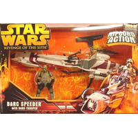 Star Wars Revenge of the Siths - BARC Speeder with trooper Hasbro