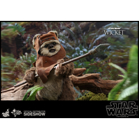 Wicket 12 inch Figure by Hot Toys Star Wars Episode VI: Return of the Jedi 904975