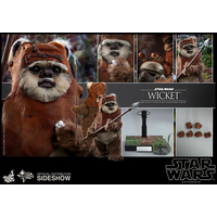 Wicket 12 inch Figure by Hot Toys Star Wars Episode VI: Return of the Jedi 904975