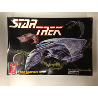 Star Trek Ensemble anniversaire de 3 vaisseaux modèle à coller AMT ERTL 6858