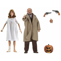 Halloween 2 Doctor Loomis and Laurie Strode 8-Inch Scale Clothed Figure 2-Pack NECA 60646