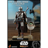 Star Wars Le Mandalorian et l'Enfant (version régulière) figurines 1:6 Hot Toys 906135 TMS014