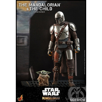 Le Mandalorian et l'Enfant (version régulière) figurines 1:6 Hot Toys 906135 TMS014