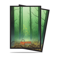 Ultra Pro Magic the Gathering Protèges Cartes Unhinged (80 unités) Forêt 66 x 91 mm