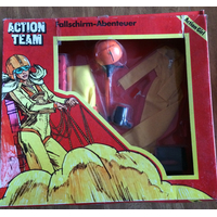 Action Team Fallschirm-Abenteuer (parachutist) Action Girl Vintage Hasbro