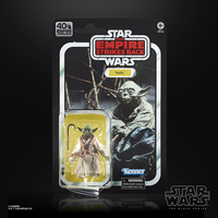 Star Wars Black Series Empire Strikes Back 40e Anniversaire 6 pouces Yoda Hasbro