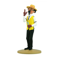 ​​​Tintin Figurine Professeur Tournesol Jardinier Résine 13.5cm