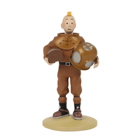 ​Tintin Figurine Tintin Scaphandre Résine 13.5cm
