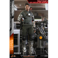 Tony Stark (VERSION DE LUXE Mech Test) figurine 1:6 Hot Toys 906793