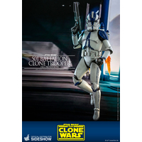 Star Wars 501st Battalion Clone Trooper (Deluxe) 1:6 figure Hot Toys 906959 TMS023