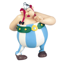 Astérix Obélix Bouquet de Fleurs Figurine 7cm Plastoy