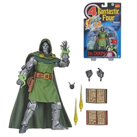 Marvel Legends Fantastic Four Retro - Doctor Doom figurine échelle 6 pouces Hasbro