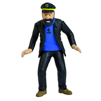 Tintin Capitaine Haddock au Rallye Figurine 8cm Moulinsart