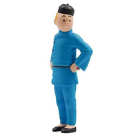 Tintin Le Lotus Bleu Figurine 8cm Moulinsart