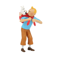 Tintin et Milou Figurine 8cm Moulinsart