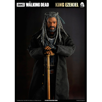 The Walking Dead King Ezekiel 1:6 figure Threezero 906808