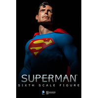 Superman figurine 1:6 (12 po) version exclusive Sideshow Collectibles 1000881