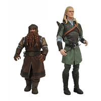 Lord of the Rings Deluxe 7-inch Action Figures Series 1 Set Diamond Select