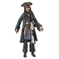 Pirates des Caraïbes Jack Sparrow figurine de Luxe 7 pouces Diamond Select