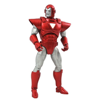 Marvel Select Silver Centurion Iron Man Figurine Diamond Select